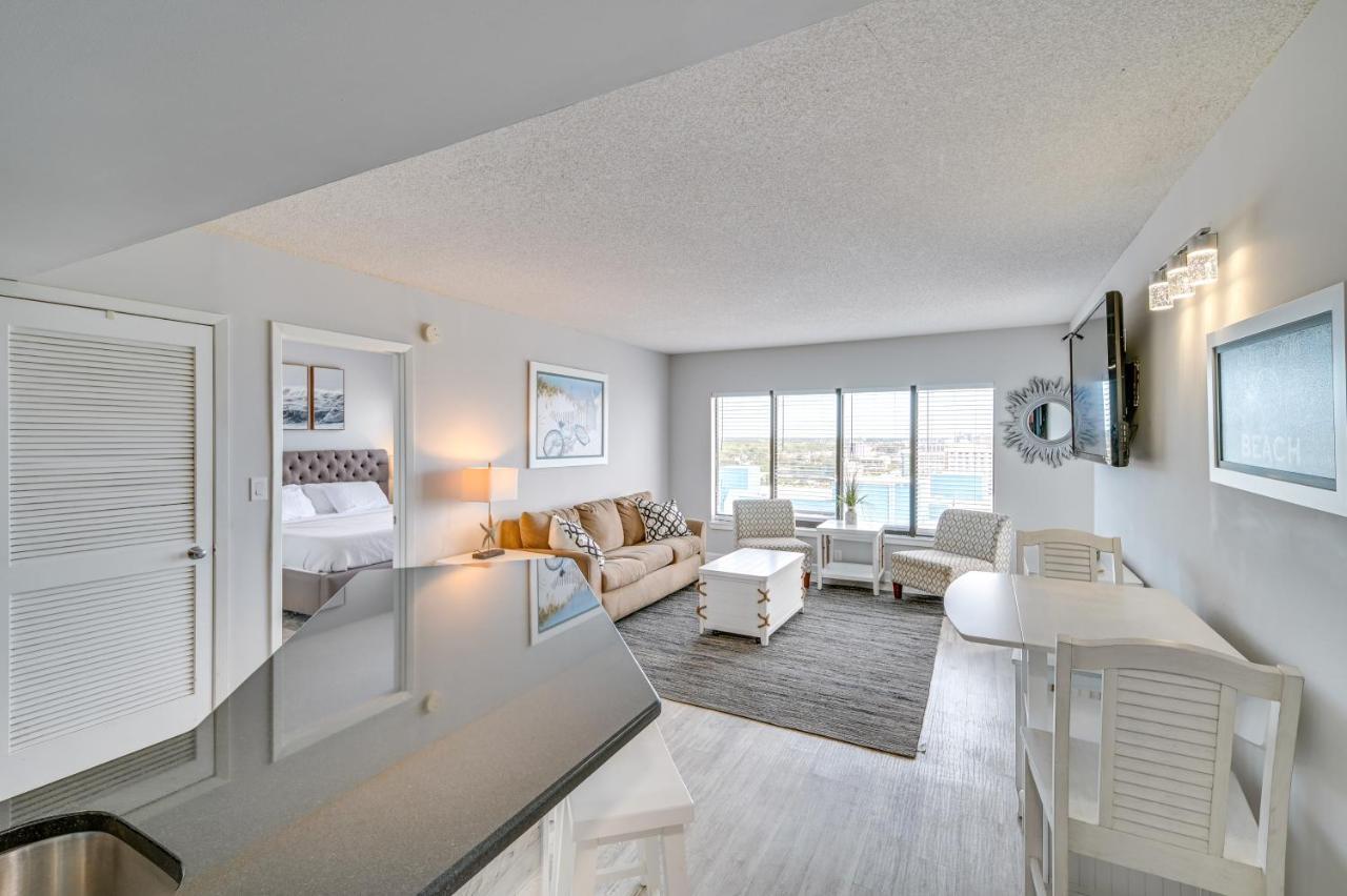 Oceanfront Myrtle Beach Condo With Balcony And Views! Bagian luar foto