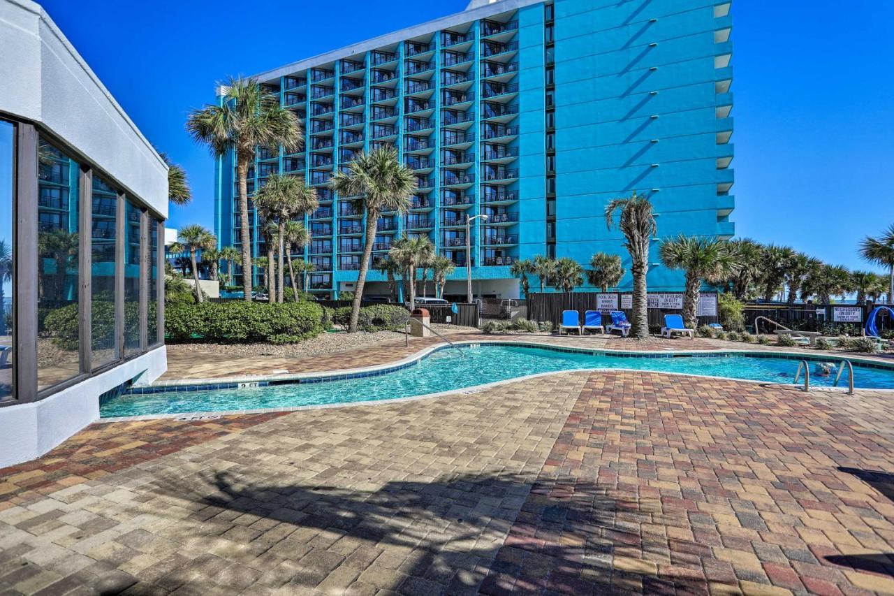 Oceanfront Myrtle Beach Condo With Balcony And Views! Bagian luar foto