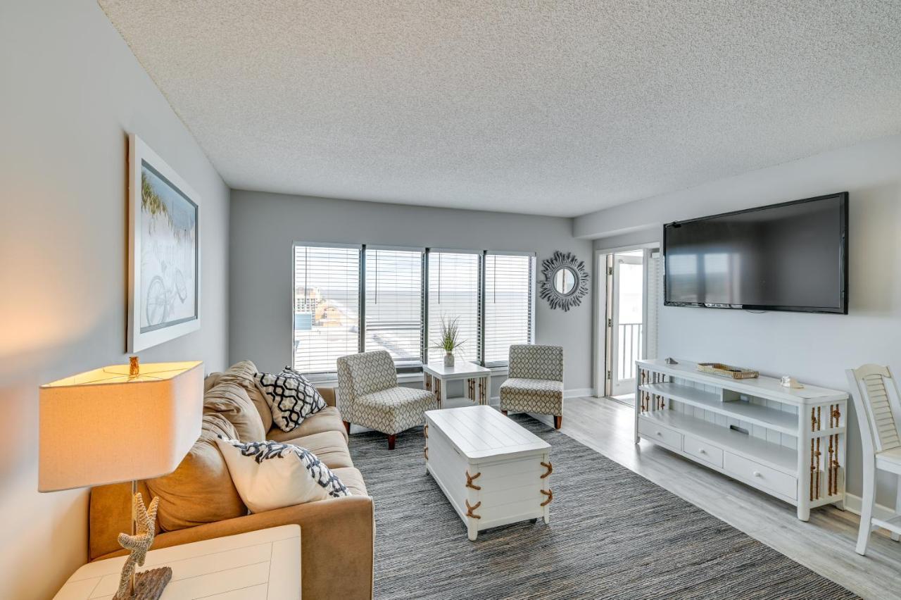 Oceanfront Myrtle Beach Condo With Balcony And Views! Bagian luar foto