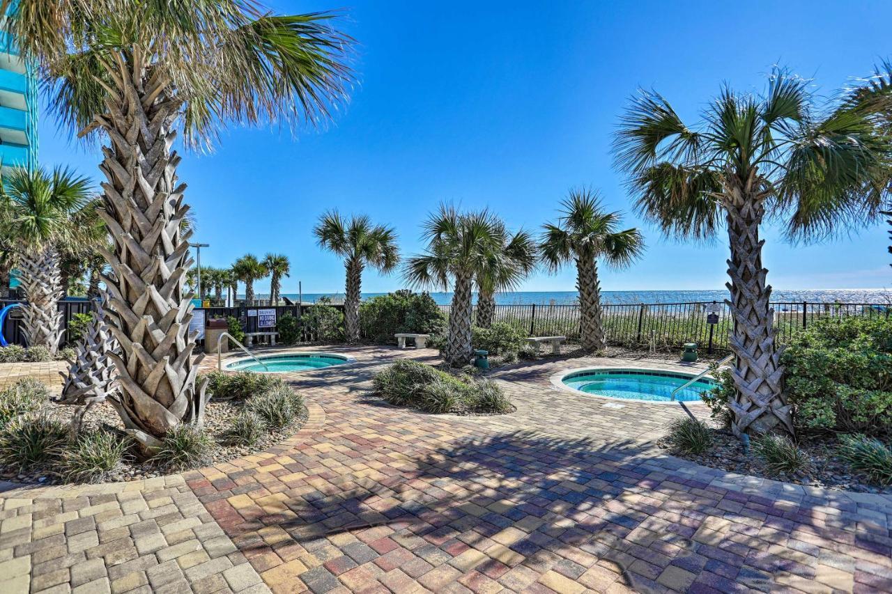 Oceanfront Myrtle Beach Condo With Balcony And Views! Bagian luar foto