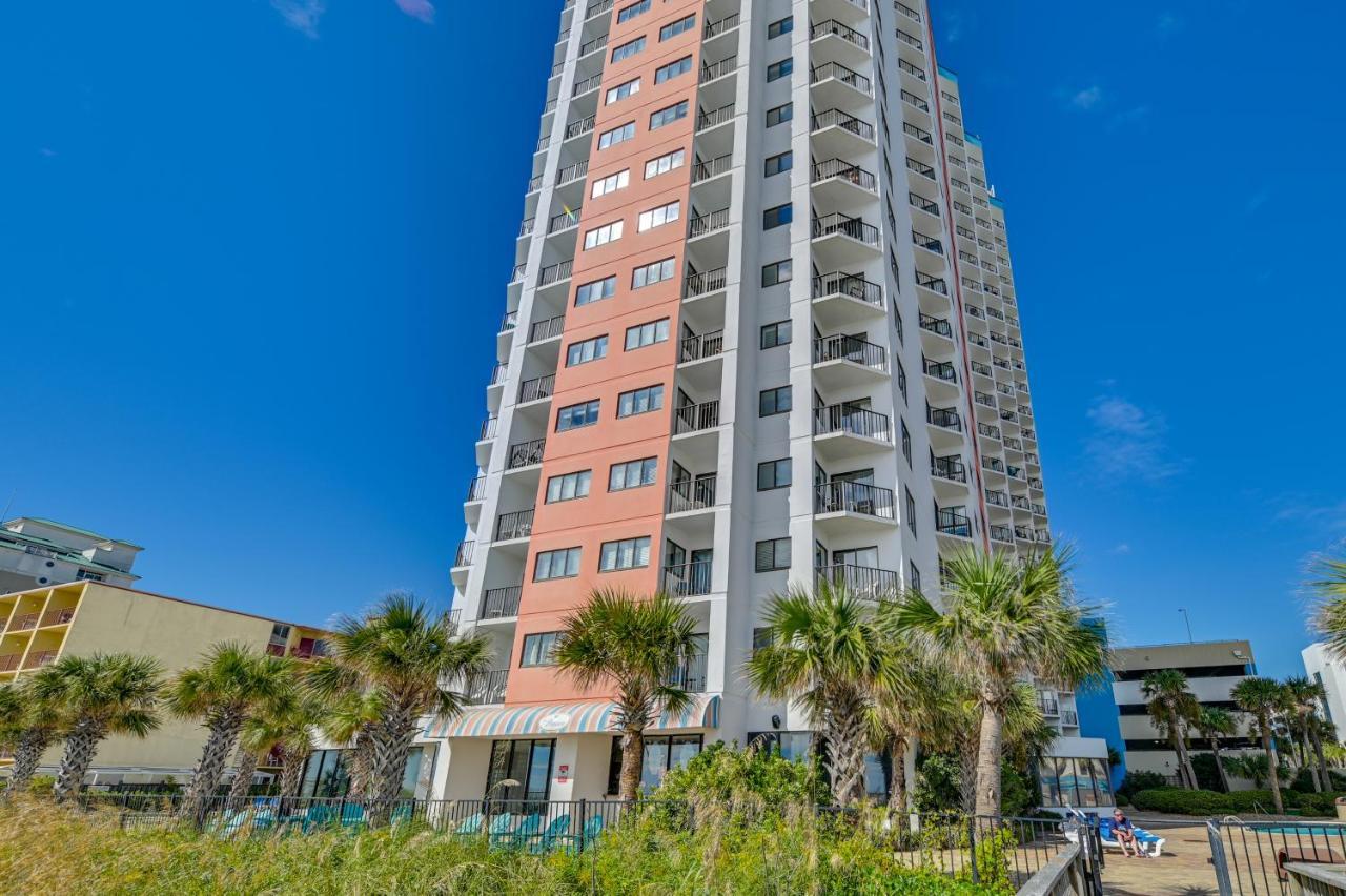 Oceanfront Myrtle Beach Condo With Balcony And Views! Bagian luar foto