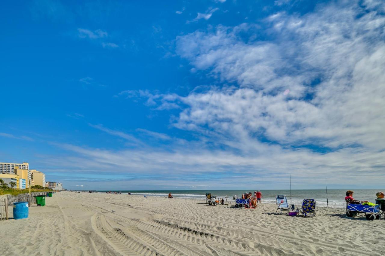 Oceanfront Myrtle Beach Condo With Balcony And Views! Bagian luar foto