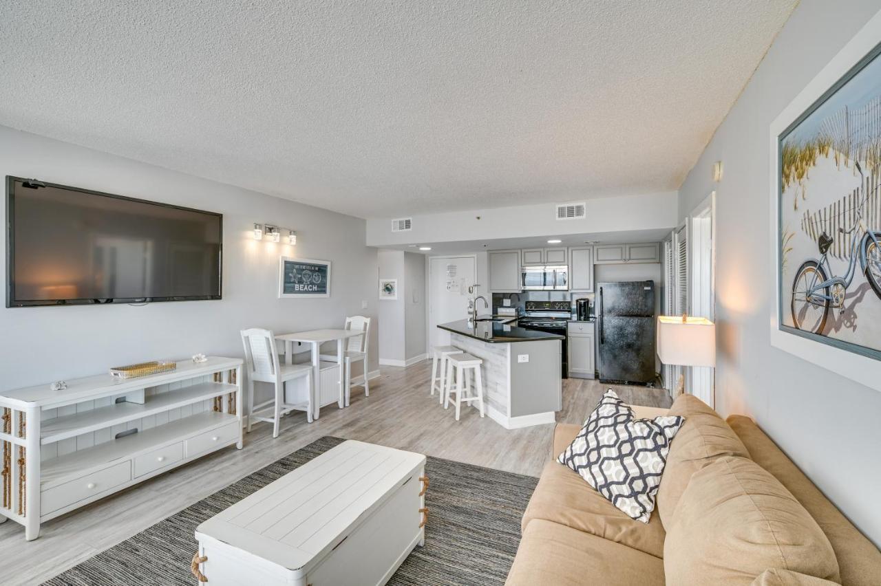 Oceanfront Myrtle Beach Condo With Balcony And Views! Bagian luar foto