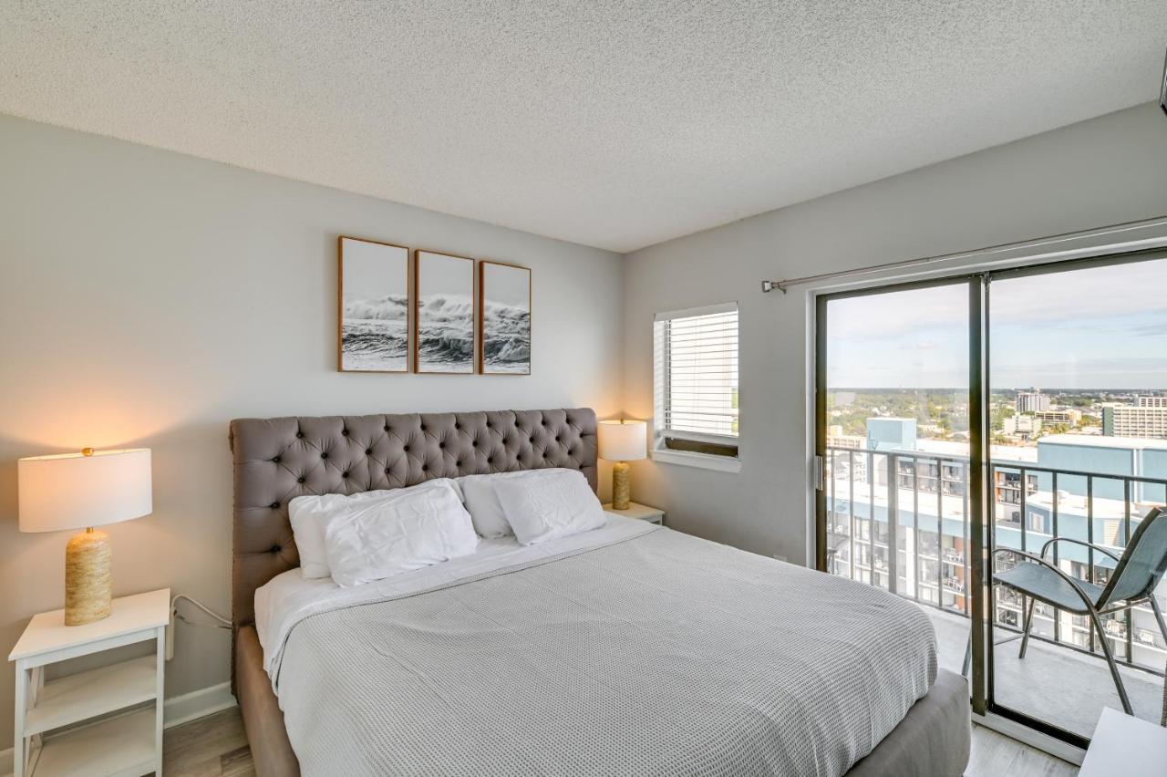 Oceanfront Myrtle Beach Condo With Balcony And Views! Bagian luar foto