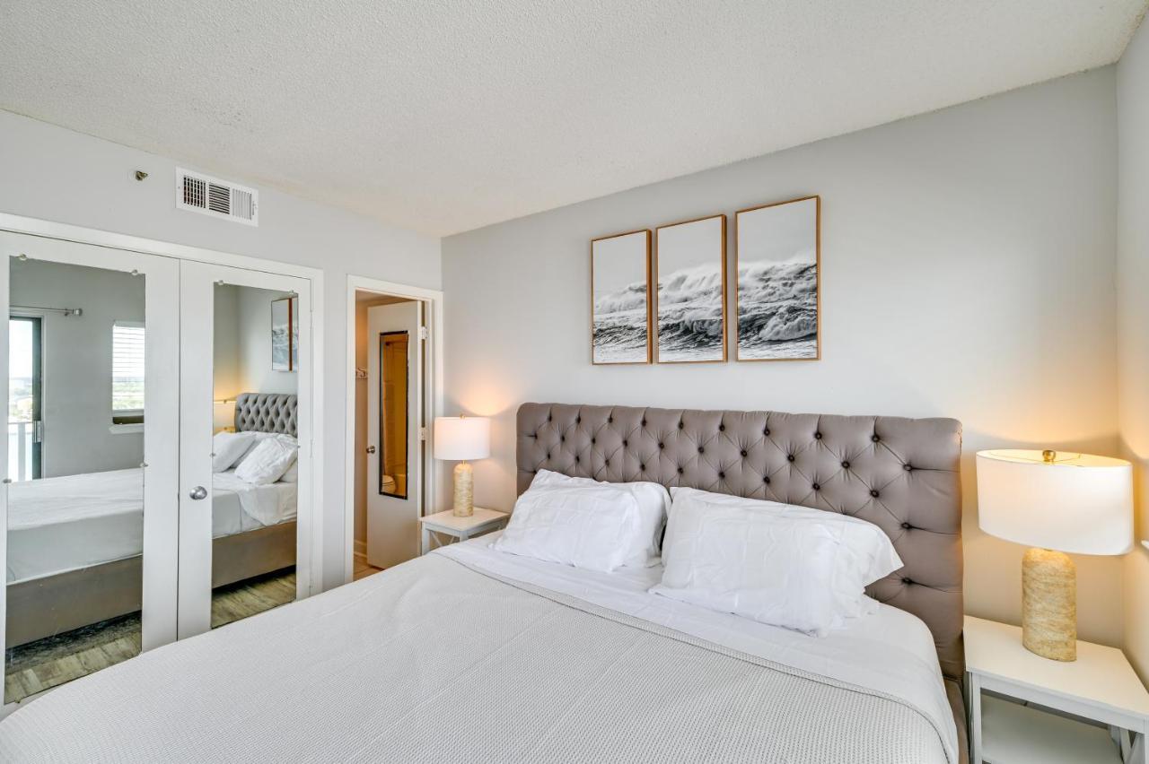 Oceanfront Myrtle Beach Condo With Balcony And Views! Bagian luar foto