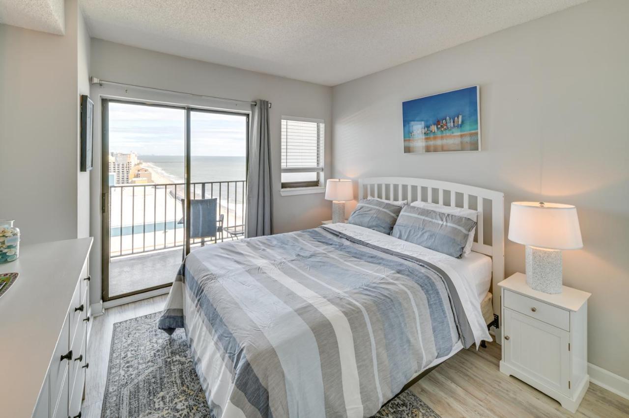 Oceanfront Myrtle Beach Condo With Balcony And Views! Bagian luar foto