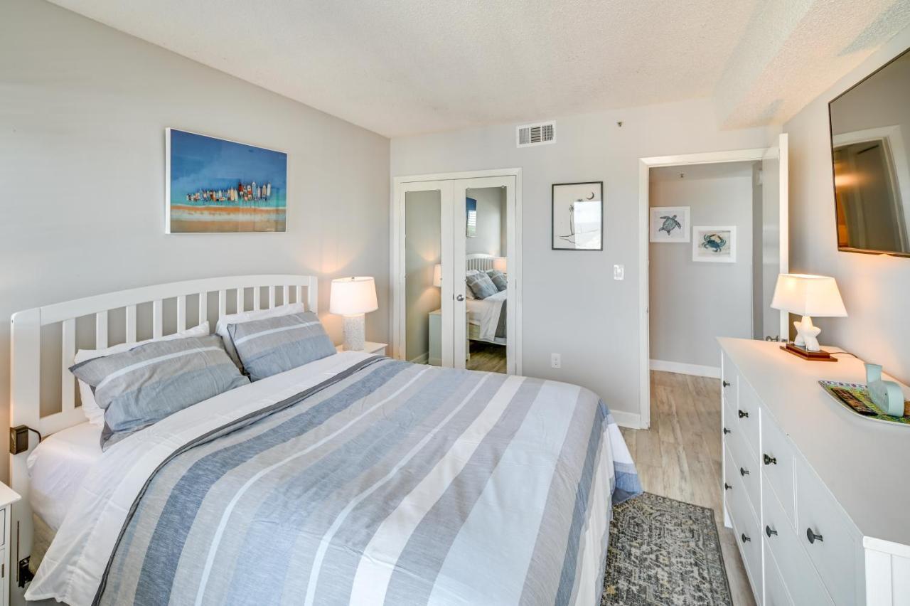 Oceanfront Myrtle Beach Condo With Balcony And Views! Bagian luar foto